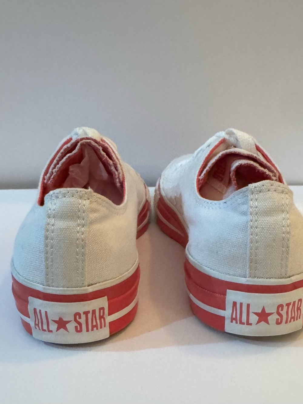 Converse Chuck Taylor All Star Double Tongue Low-Top Sneakers W8 M6 - Picture 4 of 11
